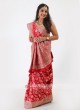 Red Color Banarasi Silk Saree